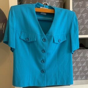 Studio I Blue Button Down Shirt